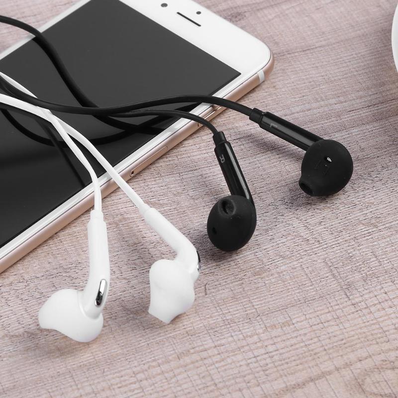 Wired Earphone 3.5mm Jack Standard Noise Cancelling Earphones Mic Sport Stereo Earbud For Phone PC Mobile Cheap Earbuds